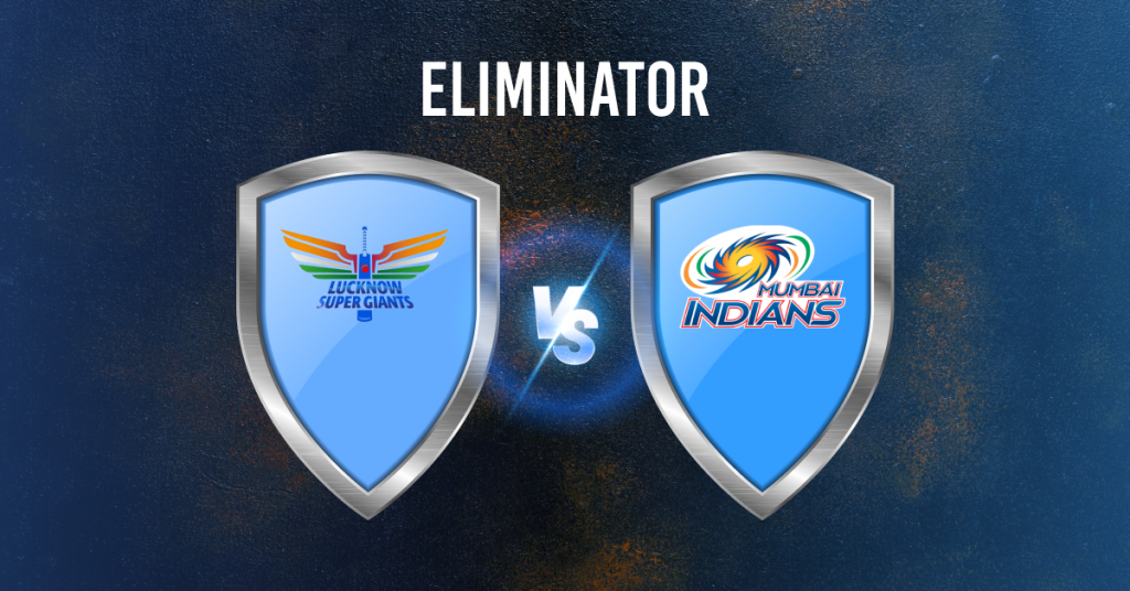 IPL eliminator 2023 : एलिमिनेटर में मुंबई और लखनऊ आमने-सामने,चेन्नई मे होगा मुकाबला
