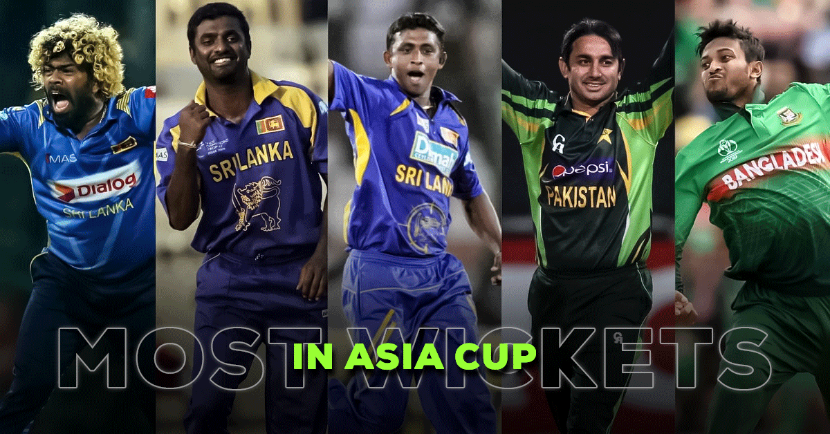 Most Wickets in Asia Cup - Bowlers Who Ruled the Asia Cup