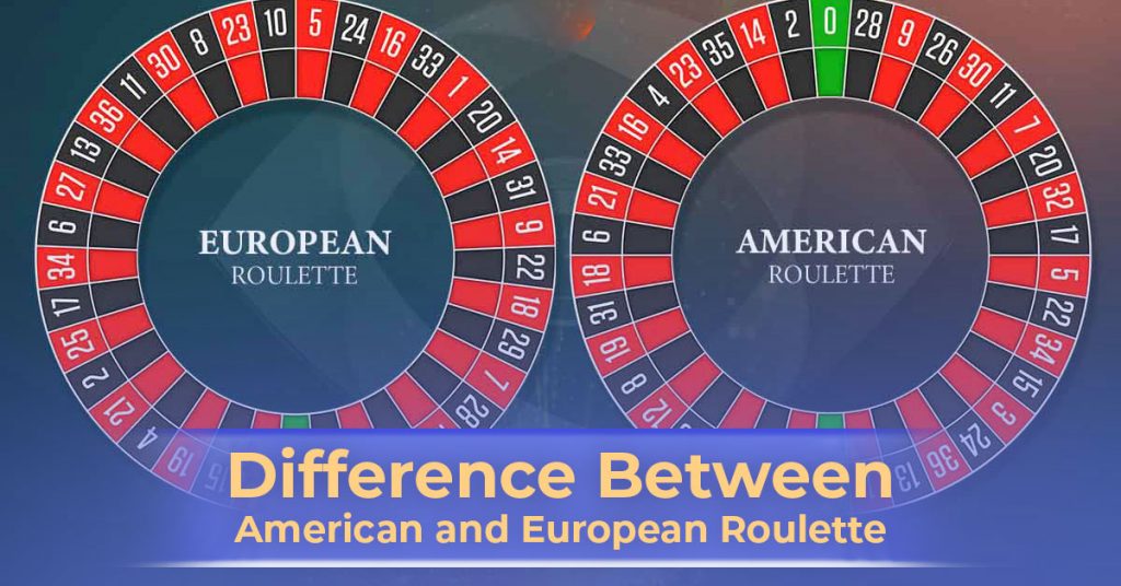 Difference Between American & European Roulette Online
