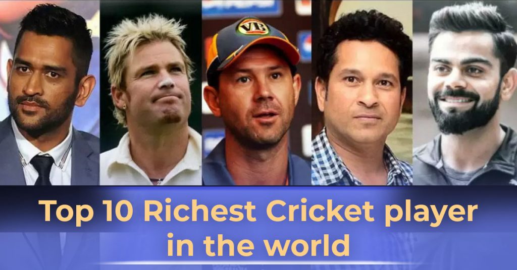 Richest Cricketer in India | Top 10 Richest Cricketers